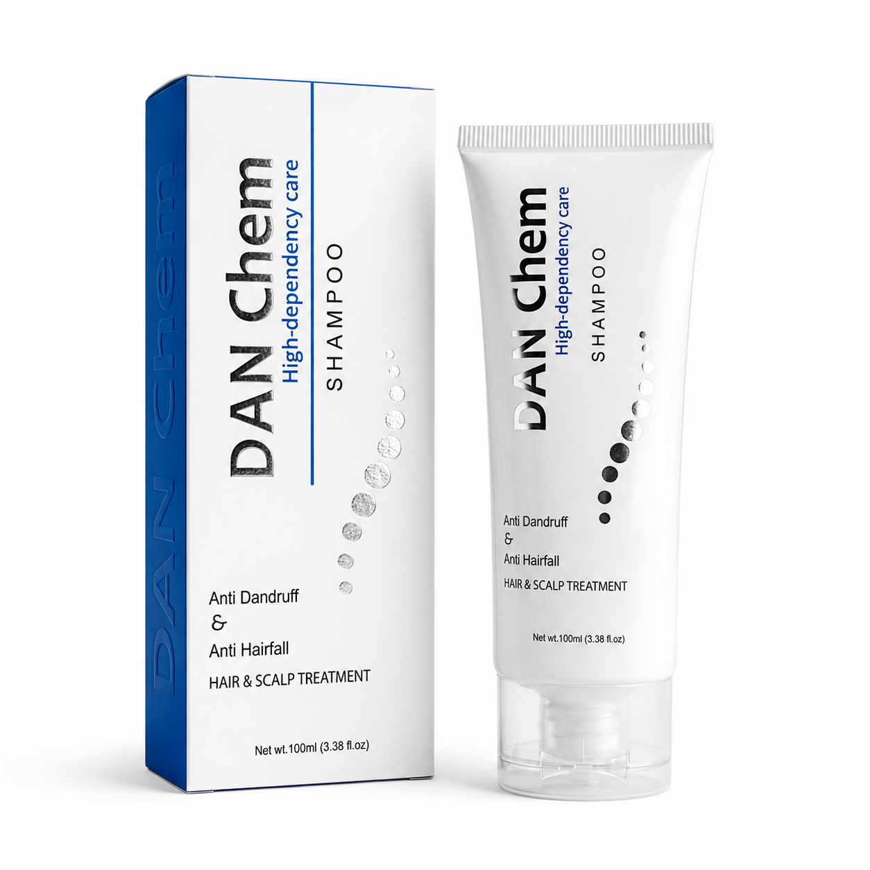 Dan Chem Anti-Dandruff & Hair Fall Shampoo (100ml)