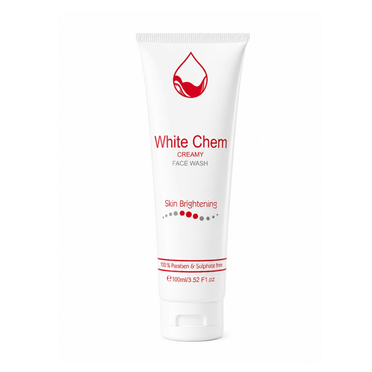 White Chem Skin Brightening Creamy Face Wash (100ml)