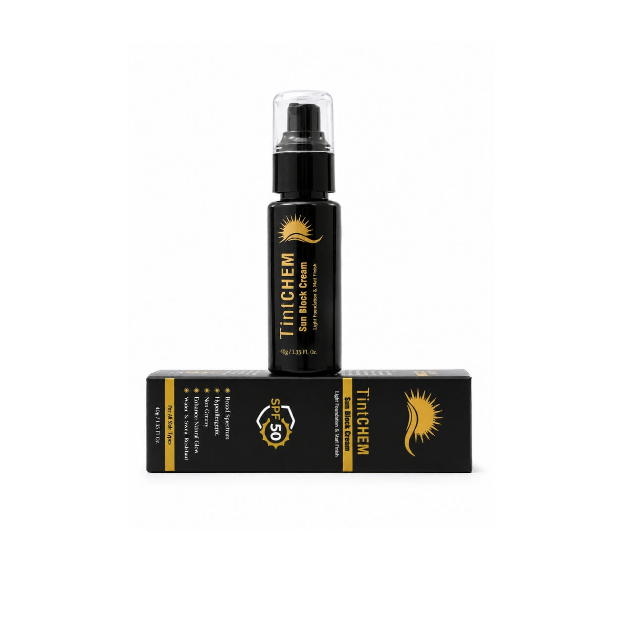 TINT CHEM TINTED SUNBLOCK SPF50