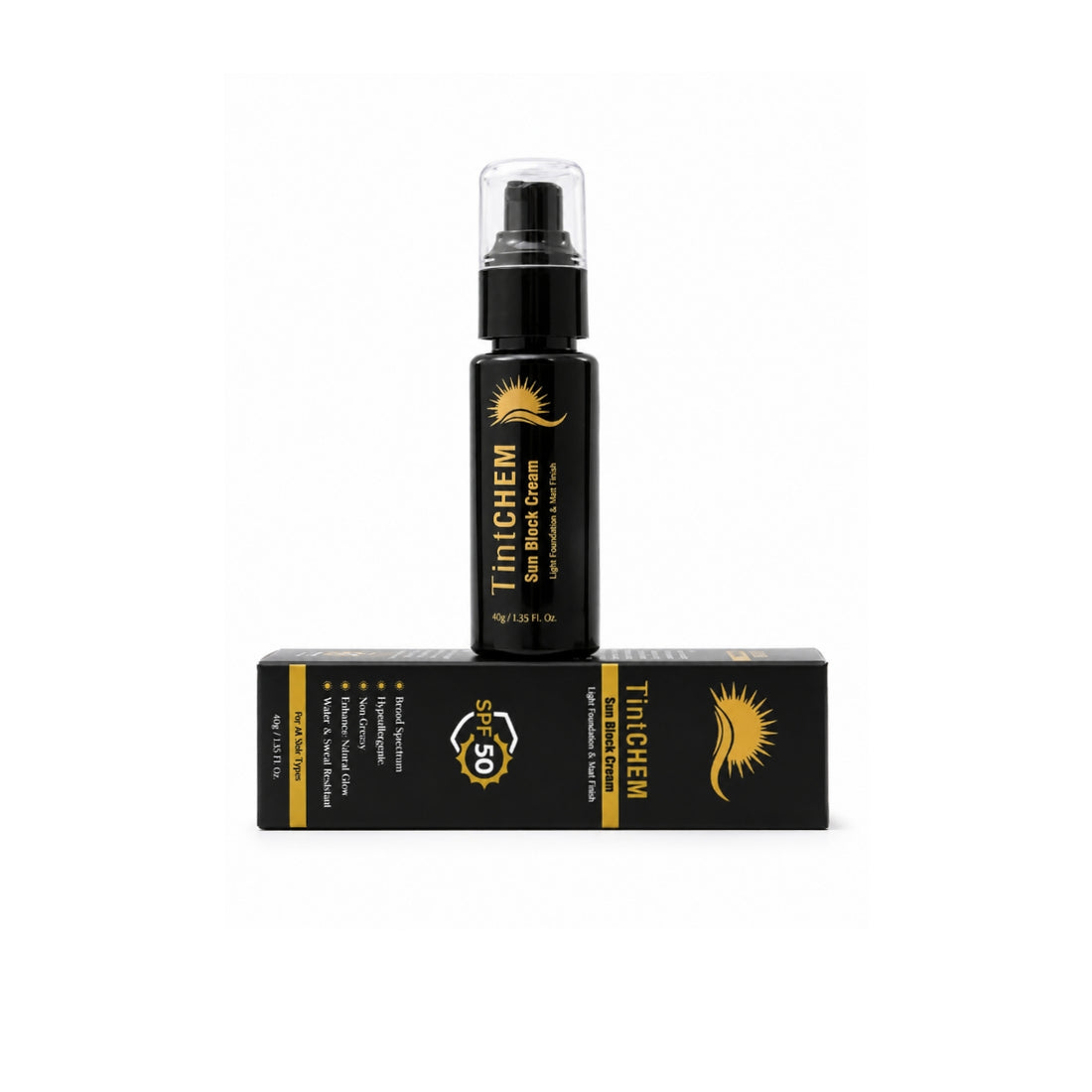 TINT CHEM TINTED SUNBLOCK SPF50