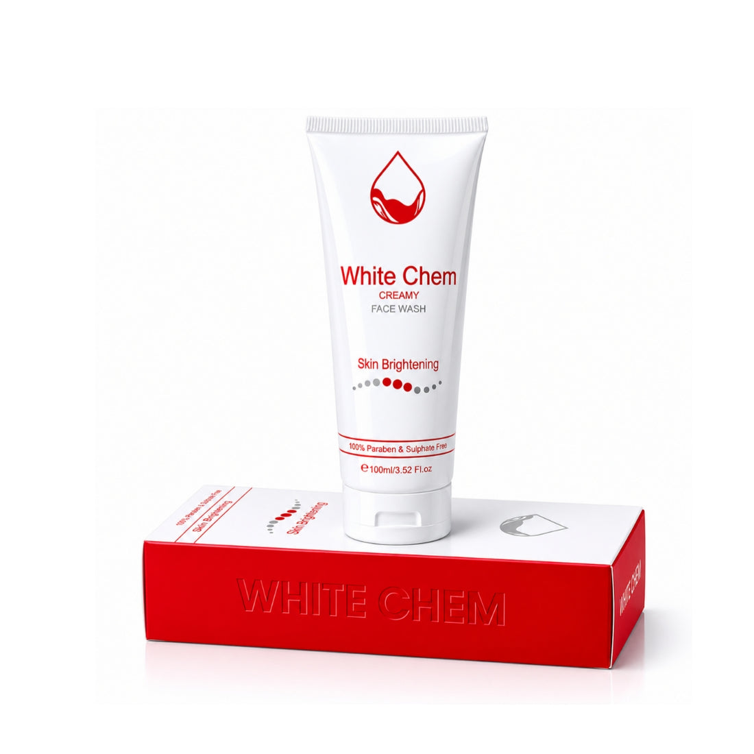 White Chem Skin Brightening Creamy Face Wash (100ml)