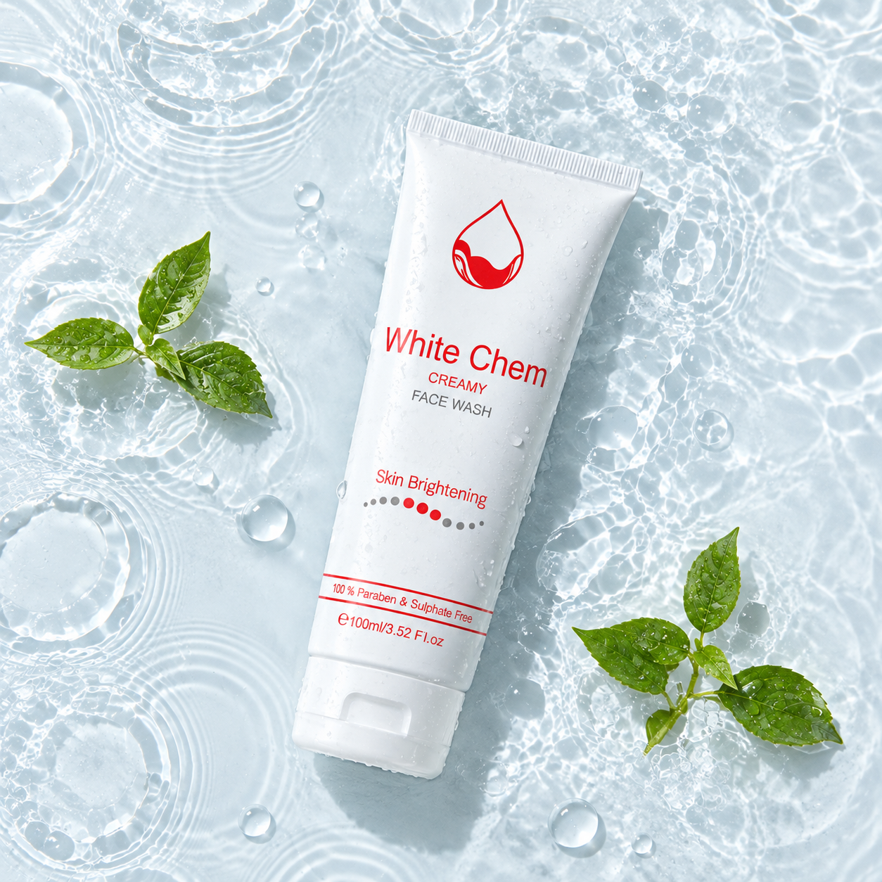 White Chem Skin Brightening Creamy Face Wash (100ml)