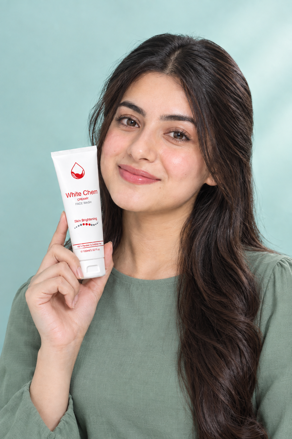 White Chem Skin Brightening Creamy Face Wash (100ml)